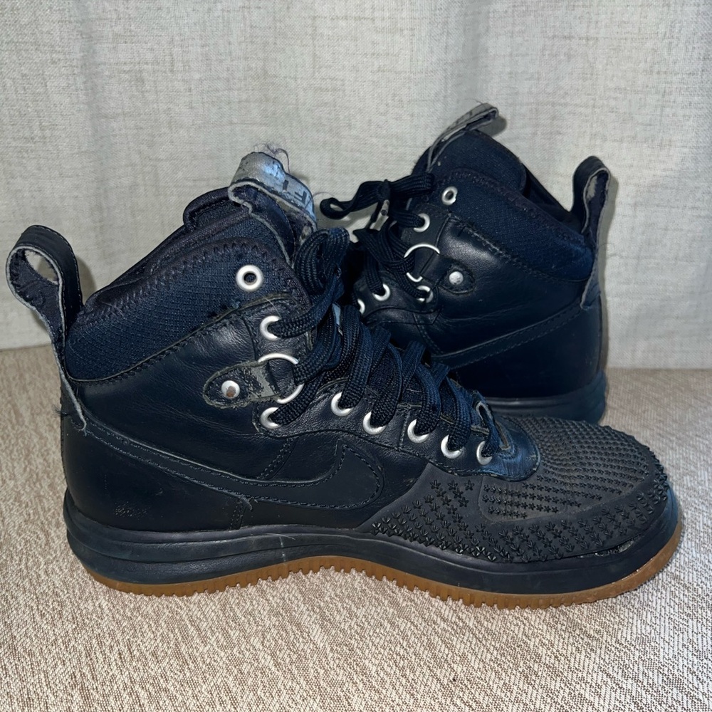 Nike Lunar Force 1 Duckboot High Obsidian MENS SIZE 9